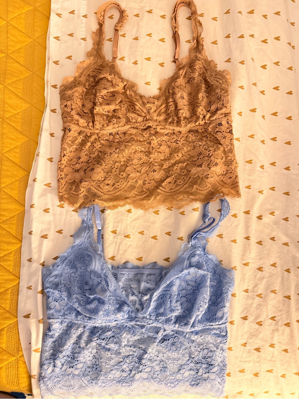 aerie Light Blue Lace Bralette